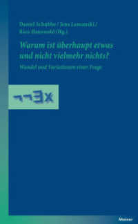 Warum ist überhaupt etwas und nicht vielmehr nichts? : Wandel und Variationen einer Frage (Blaue Reihe)