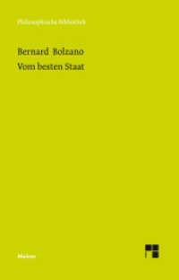 Vom besten Staat (Philosophische Bibliothek 732) （2019. XXX, 177 S. 190 mm）