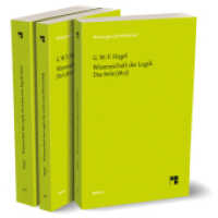 Hegel: Wissenschaft der Logik. Band 1+2, m. 3 Buch : 3 Bände (Philosophische Bibliothek 375-377) （2023. 138, 884 S. 190 mm）