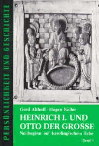 Heinrich I. und Otto der Große : Neubeginn auf karolingischem Erbe, 2 Bände (Persönlichkeit und Geschichte 122-125) （3., überarb. Aufl. 1994. 398 S. Bd 1: S. 1-133, 4 Abb., Bd 2: S.）