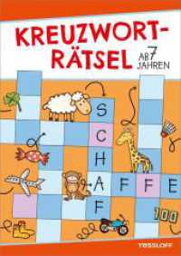 Kreuzworträtsel (Rot/Schaf), ab 7 Jahren (Rätsel, Spaß, Spiele) （Neuaufl. 48 S. farb. illustriert. 240 mm）