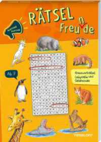 Achtung, Achtung Rätselfreu(n)de. Kreuzworträtsel, Labyrinthe und Geheimcodes : Rätseln für Kinder ab 7 Jahren (Rätsel, Spaß, Spiele) （2023. 96 S. 282 Abb. 240 mm）