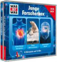 WAS IST WAS 3-CD-Hörspielbox. Junge Forscherbox, Audio-CD : Unser Körper/ Das Gehirn, Klima/ Natur schützen, Erfindungen/ Bionik. 6 Hörspiele. 124 Min.. Hörspiel. Ungekürzte Ausgabe (Was ist was Hörspiele) （2018. Jewelbox inkl. Tray. 125 x 142 mm）