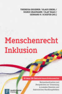 Menschenrecht Inklusion : 10 Jahre UN-Behindertenrechtskonvention - Bestandsaufnahme und Perspektiven zur Umsetzung in Sozialen Diensten und diakonischen Handlungsfeldern
