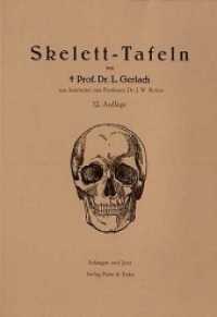 Skelett-Tafeln zum Einzeichnen der Muskeln bei Vorlesungen über Myologie und Topographische Anatomie （34. Aufl. 2011. o. Pag. 44 Bildtaf. 30 cm）