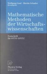 Mathematische Methoden der Wirtschaftswissenschaften : Festschrift für OTTO OPITZ （1999）