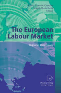 The European Labour Market : Regional Dimensions (AIEL Series in Labour Economics)