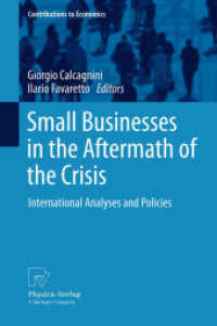 Small Businesses in the Aftermath of the Crisis : International Analyses and Policies (Contributions to Economics) （2012）