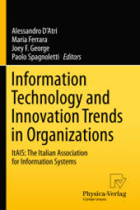 Information Technology and Innovation Trends in Organizations : ItAIS: the Italian Association for Information Systems