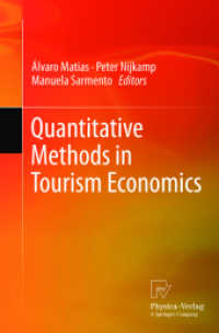 Quantitative Methods in Tourism Economics （2013）