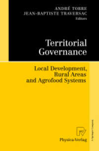Territorial Governance : Local Development, Rural Areas and Agrofood Systems （2011）