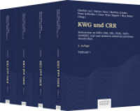 KWG und CRR (4-bändige Gesamtausgabe) : Kommentar zu KWG, CRR, SAG, FKAG, SolvV, GroMiKV, LiqV und weiteren aufsichtsrechtlichen Vorschriften （4. Aufl. 2023. 4100 S. 280.000 x 393.000 mm）