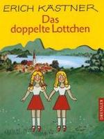 エ－リヒ・ケストナ－『ふたりのロッテ』（原書）<br>Das doppelte Lottchen : Ein Roman für Kinder （166. Aufl. 1949. 176 S. m. Zeichn. v. Walter Trier. 191 mm）