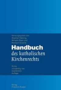 Handbuch des katholischen Kirchenrechts （3. Aufl. 2015. 2240 S. 233 mm）