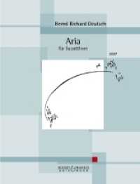Aria Nr. 20, Bassetthorn : Nr. 20. Bassetthorn.. 9 Min. （14 S. 303 mm）