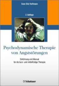 Psychodynamische Therapie von Angststörungen : Einführung und Manual f