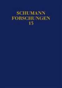 Vom Einfall zum Werk : Robert Schumanns Schaffensweise. Band 13. (Schumann-Forschungen Band 13) （2010. 292 S. 43 Abb. 240 mm）