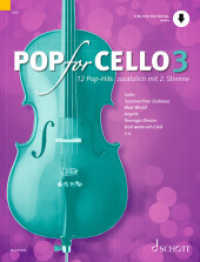 Pop for Cello Bd.3 : 12 Pop-Hits zusätzlich mit 2. Stimme. Band 3. 1-2 Violoncelli. (Pop for Cello Band 3) （2019. 40 S. 303 mm）