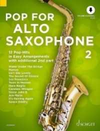 Pop For Alto Saxophone 2 : 12 Pop-Hits in Easy Arrangements zusätzlich mit 2. Stimme. Band 2. 1-2 Alt-Saxophone. (Pop for Alto Saxophone Band 2) （2020. 36 S. 303 mm）