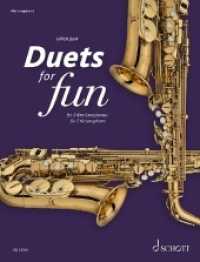 Duets for Fun : 2 Altsaxophone. Spielpartitur. (Duets for Fun) （2020. 72 S. 303 mm）