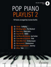 Pop Piano Playlist 2 : 10 Tracks - arranged by Carsten Gerlitz. Band 2. Klavier. （2022. 44 S. 303 mm）