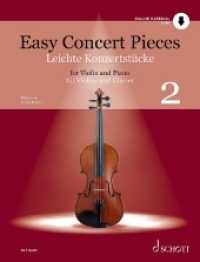 Leichte Konzertstücke : Band 2. Violine und Klavier. (Easy Concert Pieces Band 2) （2021. 64 S. 303 mm）