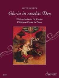 Gloria in excelsis Deo : Weihnachtslieder. Klavier mit vollständigen Texten. （o.J. 47 S. Noten m. Fingersätzen. 30,5 cm）