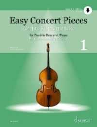 Leichte Konzertstücke : 25 leichte Stücke aus 5 Jahrhunderten in der halben und der 1. Lage. Band 1. Kontrabass und Klavier. (Easy Concert Pieces Band 1) （2022. 60 S. 303 mm）