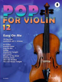Pop for Violin 12 : Easy On Me. Band 12. 1-2 Violinen. (Pop for Violin Band 12) （2023. 36 S. 303 mm）
