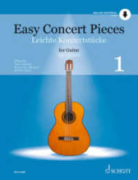 Leichte Konzertstücke : Band 1. Gitarre. (Easy Concert Pieces Band 1) （2022. 32 S. 303 mm）