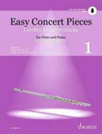Leichte Konzertstücke : 16 Stücke aus 5 Jahrhunderten. Band 1. Flöte und Klavier. (Easy Concert Pieces Band 1) （2025. 40 S. 303 mm）