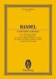 Concerto Grosso C Maj Alexanders