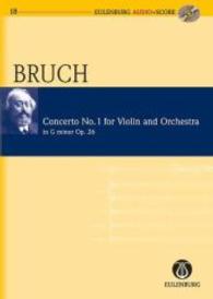 Concerto No. 1 for Violin and Orchestra in G Minor/ g-Moll Op. 26 (Eulenburg Audio+score) （PAP/COM）