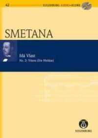 Die Moldau (Mein Vaterland, Nr.2), Studienpartitur u. Audio-CD : Mein Vaterland Nr. 2 Symphonische Dichtung. Orchester. Studienpartitur.. 12 Min. (Eulenburg Audio+Score) （2007. Noten. 225 mm）