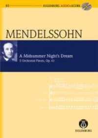 Ein Sommernachtstraum op.61, Studienpartitur u. Audio-CD : Fünf Orchesterstücke. op. 61. Orchester. Studienpartitur. (Eulenburg Audio+Score) （2009. 90 S. Noten. 225 mm）
