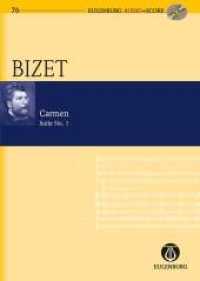 Carmen Suite I, Studienpartitur + Audio-CD : Orchester. Studienpartitur.. 14 Min. (Eulenburg Audio+Score) （Rev. Neuausgabe / New Urtext Edition. 2012. 84 S. Noten. 225 mm）