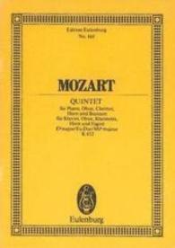Quintet K. 452 Efl Maj Pf/winds
