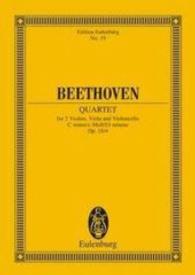 String Quartet Op. 18/4 C Min