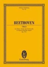 Piano Trio Op. 70/1