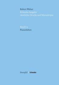 Kritische Ausgabe sämtlicher Drucke und Manuskripte. Bd.1/9 Poetenleben, m. 1 DVD : Kritische Edition der Erstausgabe （2014. 224 S. m. 3 farb. Abb. 203 mm）