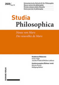 Neues Zu Marx / Des Nouvelles de Marx (Studia Philosophica)