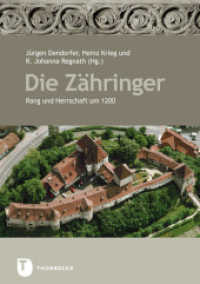 Die Zahringer : Rang Und Herrschaft Um 1200