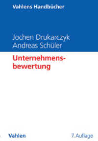 Unternehmensbewertung (Vahlens Handbücher der Wirtschafts- und Sozialwissenschaften)