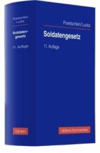 Soldatengesetz : sowie Reservistinnen- und Reservistengesetz. Kommentar (Vahlens Kommentare) （11. Aufl. 2022. XVI, 644 S. 224 mm）