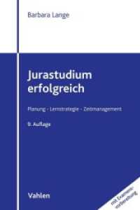 Jurastudium erfolgreich : (mit Examensvorbereitung) （9. Aufl. 2025. 480 S. mit Grafiken und Schaubildern. 240 mm）