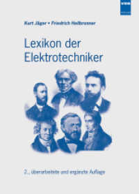 Lexikon der Elektrotechniker （2., überarb. u. erg. Aufl. 2010. 524 S. m. Fotos. 24 cm）