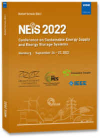 NEIS 2022 : Conference on Sustainable Energy Supply and Energy Storage Systems, Hamburg, September 26 - 27, 2022 （Neuerscheinung. 2022. 258 S. 29.7 cm）