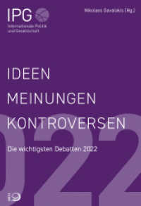Ideen Meinungen Kontroversen : Die wichtigsten Debatten 2022 （2023. 308 S. 205 mm）