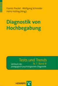 Diagnostik von Hochbegabung (Tests und Trends der pädagogisch-psychologischen Diagnostik 8) （1. Auflage 2010. 2010. 321 S. 24 cm）