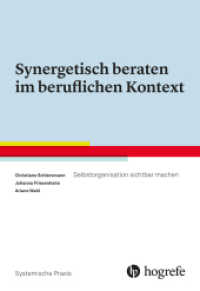Synergetisch beraten im beruflichen Kontext : Selbstorganisation sichtbar machen (Systemische Praxis 6) （1. Auflage 2015. 2015. 118 S. 24 cm）